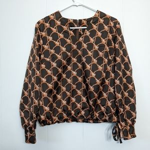 Vintage hand made blouse